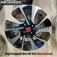 Prospeed Velg Brio RS Drop Merah (4 buah) 2019 2020 2021 2022 Ring 15 inch 15x6.0 4x100 ET+42 Hitam 