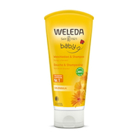 大地之愛 Weleda 金盞花寶貝洗髮/沐浴乳200ml【悅兒園婦幼生活館】