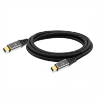 CY Mini DisplayPort 1.4 8K 60hz Cable Ultra-HD UHD 4K 144hz Mini DP to MiniDP Cable 7680*4320 for Video PC Laptop TV