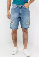 Calvin Klein 常規版型破洞牛仔短褲- Calvin Klein Jeans
