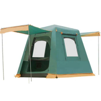 Outdoor Windproof Family Camping Tent Portable Tent for Camping Hiking Automatic Camping Tent