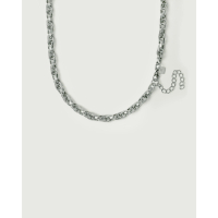 Kuze Original 316L Stainless Steel Collection - Taylor Necklace / Kalung Rantai Taylor - Silver