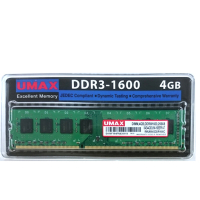UMAX DDR3-1600 4GB 256X8 桌上型記憶體  (雙面顆粒)