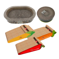 【MDOBI 摩多比】貓床/玩具抓板/造型紙抓板(貓抓板、寵物玩具)