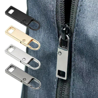 2pcs Zipper Slider Puller Replicement riduvable Zipper ketua bagasi sekolah Bab Coat Kasut Kasut Kas