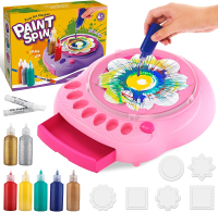 Arts and Crafts for Kids Ages 4-8Paint Spin Art Machine KitArt Craft Set for 6-9 Year OldCool Painti