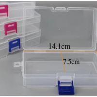 by ems or dhl 200pcs high quality Big Space Plastic Pill Box Medicine Case