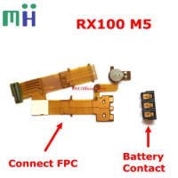 For Sony RX100M5 RX100 M5 DSC-RX100 V Battery Power Contact FPC Connect Flex Cable ASSY Camera Replacement Spare Part