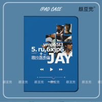 Jay Chou Singing Music Album Case For iPad Air 4 5 10.9 Mini 5 6 for 2022 12.9 Case Luxury Silicone For iPad Air 4 5 10.9inch