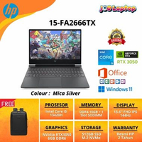HP Victus Laptop 15-FA2666TX Mica Silver i5 13420H Win11 OHS