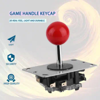 Classic Arcade Joystick 8 Way DIY Game Joystick Red Ball Fighting Stick Replacement Parts For Game Arcade Dropshipping