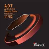 【BlackSmith】APB-1152 奈米碳纖維 AOT 薄包膜 磷青銅 民謠吉他弦(原廠公司貨 商品保固有保障)