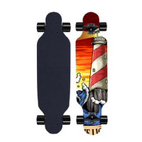 Skateboard Longboards 80cm Mini Cruiser Children'S Adult Penny Board Pastel Longboard Fish Skate Board Wheels Banana Skateboard