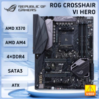 ASUS X370 Motherboard ROG CROSSHAIR VI HERO ssupport Ryzen 5 1500X Ryzen 5 5600G 2700 5700 PRO 2600 