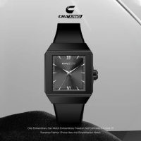 CHAXIGO Fashion Men Watches Waterproof men of watch Rubber Trend Men's Quartz Wristwatch Square case