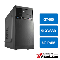 華碩H610平台[飛速狂士]G7400/8G/512G_SSD
