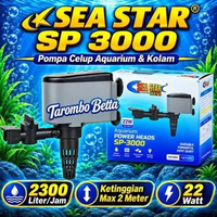 SEA STAR SP 3000 - Power Head Pompa Filter Air Celup Aquarium SP3000