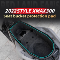 Used For YAMAHA XMAX300 2022 Years Before Motorcycle Storage Box Liner Luggage Tank Cover Seat Bucket Pad Bike Protection Pad
