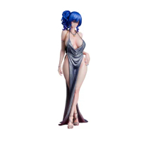 26cm Azur Lane St Louis Sexy Anime Girl Figure Hentai St Louis Dress Ver Action Figure Adult Collectible Model Doll Toys Gifts