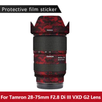 For Tamron 28-75mm F2.8 G2 A063 Decal Skin Vinyl Wrap Film Camera Lens Protective Sticker 28-75 2.8 F/2.8 Di III VXD G2 For Sony