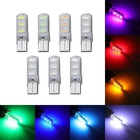 LAMPU LED SEN SEIN SENJA PLAT T10 CRYSTAL 6 LED 2 PCS VARIO 125 OLD BEAT NMAX AEROX KUNING