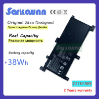 SARKAWNN 7.6V 38Wh X556 C21N1509 Laptop Battery For ASUS FL5900U A556U X556UV X556UA Series