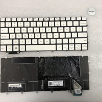 NEW FOR Dell XPS 13-9370 9317 9380 9305 7390 P82G US ENGLISH Backlit Laptop Keyboard white