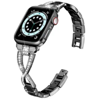 AppleWatch Apple Cross Diamond Watch iWatch Series Ultra 8 7 6 5 4 3 2 1 se 49mm45mm38m40mm