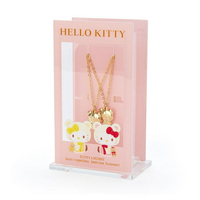 小禮堂 Hello Kitty 18k鍍金雙項鍊 (48週年生日系列)