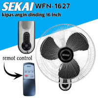 Sekai Kipas Angin Dinding WFN 16 inch WFN 1626 - WFN 1627 Taifun - WFN 1627 Remote - Wall Fan SNI Ga