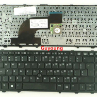 Laptop Keyboard for HP PROBOOK 640 G1 645 G1 black UK English layout with Mouse Point