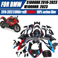 For BMW S1000RR 2019-2023 S1000rr refit M1000rr 100% carbon fiber Retrofit Parts Fender Winglets Panels Tail Cover Fairing Kits