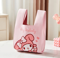 My Melody - Sanrio - 針織購物袋 | 手挽袋 