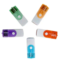 1 x memory card reader High Speed Multi-Function USB Card Reader 4 In 1 For MS MS-PRO TF Micro Memor