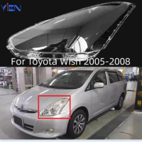 For Toyota Wish 2005 2006 2007 2008 Car Headlight Lens Cover Clear Headlight Head Light Lamp Lens Cover