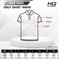 Baju Polo Shirt Swiss Tech Golf Polyester DriFit Premium Quality HQ S
