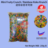 Mini Rainbow Fruity Koko Krunch 250g / Coco Crunch Warna-warni Chocolate Food