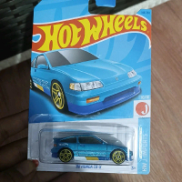 Hotwheels Honda CRX Biru 88