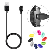 USB Charging Cable Power Cable Charger For Garmin Fenix 7 7S x 6S 6X 5 5S 5X Forerunner 245 Venu Vivoactive 3 4S Plug Cover Case
