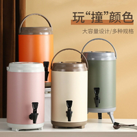 保溫桶 偉納斯不銹鋼保溫桶奶茶桶豆漿桶商用大容量雙層保冷保溫桶奶茶店