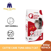 Cattie Care Tuna Adult Cat Food Repack 800gr