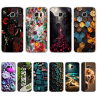 S1 colorful song Soft Silicone Tpu Cover phone Case for Samsung Galaxy Note5/7/FE