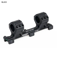 PPT hot Tactical airsoft accessories 25.4 or 30mm scope mount hunting rifle scope mount double rings with bubble level airguns