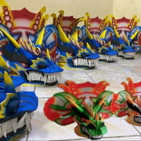 Barongan Devil Anak Ukuran Jumbo
