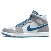 AIR JORDAN 1 MID TRUE BLUE