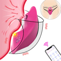 Wireless APP Bluetooth Butterfly Wearable Sucking Vibrator for Women Clitoris Stimulator Vibrating Panties Erotic Sex Toys