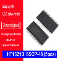 5PCS 100% New original spot HT1621B SSOP48 display driver IICRAM mapping 32*4 LCD liquid crystal driver chip HT1621B