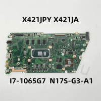 Original For ASUS X421JPY X421JA Laptop Motherboard I7-1065G7 16G N17S-G3-A1 100% Test Perfect