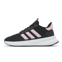 adidas 慢跑鞋 X Plrpath 女鞋 黑 粉 緩衝 輕量 運動鞋 愛迪達 ID0485