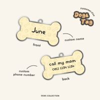 Custom Dog Tag Name Tag untuk Anjing Kalung Anjing Liontin Anjing